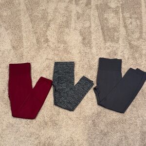 Bundle of 3 Fleece-Lined Leggings